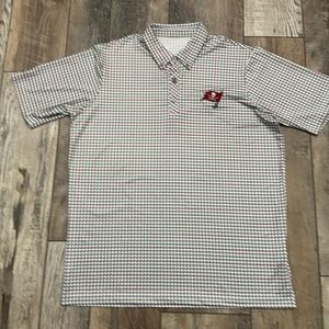 Tampa Bay Bucs Golf Shirt Size Large